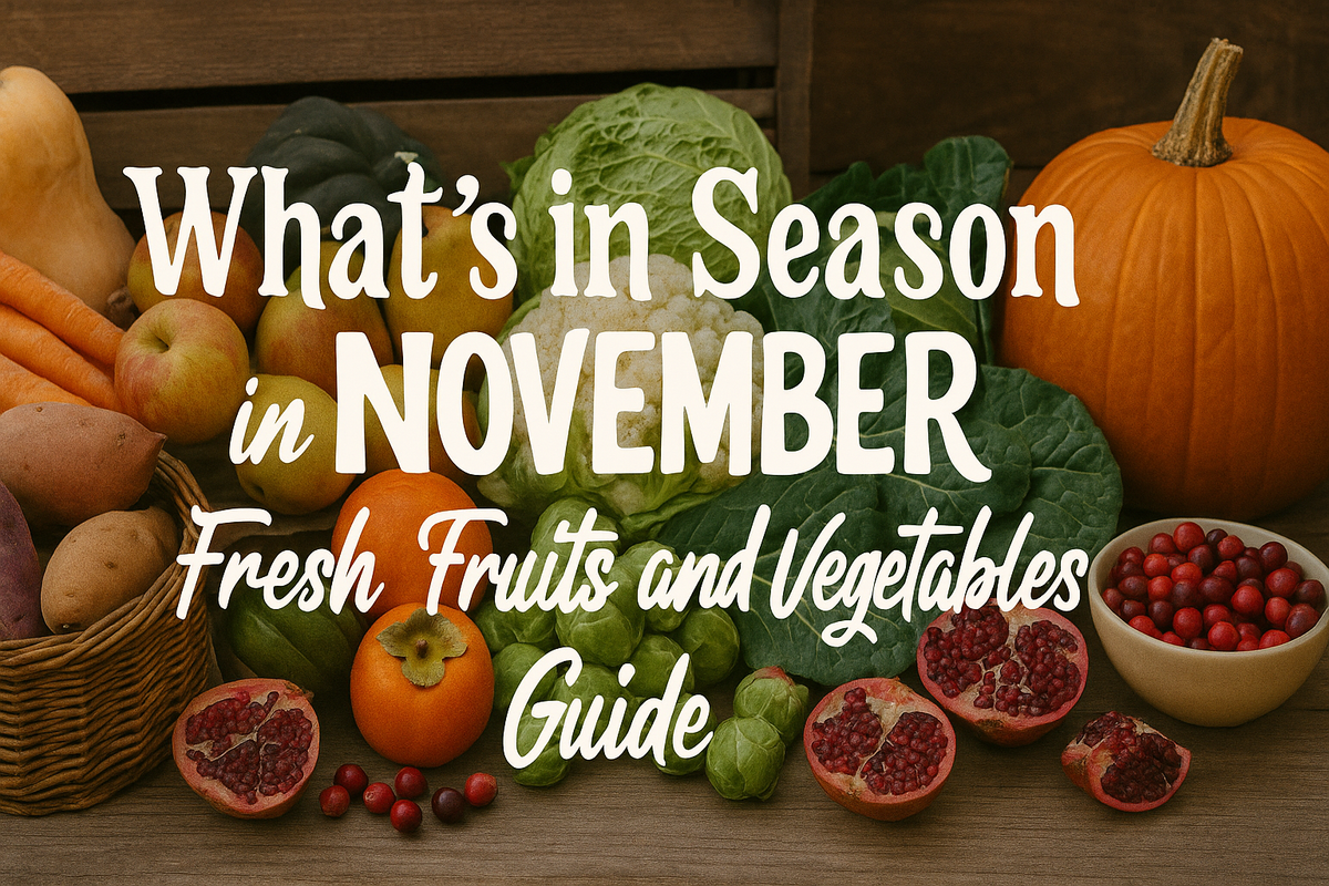 November's Best: Regional Fruits & Veggies In Season